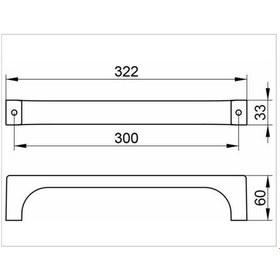 Resim Keuco Edıtıon 11 Havluluk / Tutunma Barı 30Cm Krom 