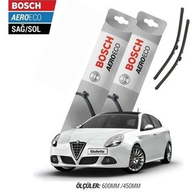 Resim Alfa Romeo Giulietta 2015 Model Bosch Aeroeco Muz Silecek Takımı 