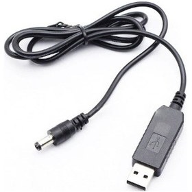 Resim USB Barrel Jack Voltaj Yükseltici (Giriş 5V, Çıkış 12V) 
