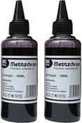 Resim Genel Markalar Mettzchrom Ecotank Mürekkebi 200Ml Ecotank Uyumlu Siyah (Black) Renk 2X100Ml Mürekkep 