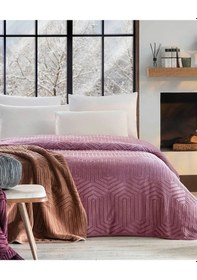 Resim Özdilek Prestige Kalın Embos Çift Kişilik Battaniye 220x240 -lila Lila 
