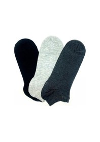 Resim Ozzy Socks 3'Lü Unisex Dikişsiz Patik Çok Renkli 