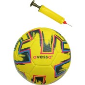 Resim Avessa FT-300-101 Futbol Topu No5 Sarı Pompalı 