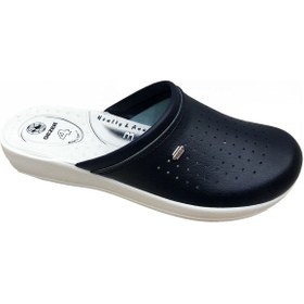 Resim Gezer 4 Nokta Ortopedik Taban Erkek Sabo Terlik & Iş Terliği-4768 