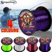 Resim Sougayilang 100m/109yds Dayanıklı Naylon Balıkçılık İpi, Güçlü Çekiş Aşınmaya Dayanıklı Balıkçılık İpi, Balıkçılık Aksesuarları 