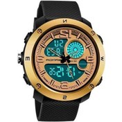 Resim Bosphorusboutique02 Sanda 762 Erkek Moda Saat, 30m Su Geçirmez, Gece Aydınlattıran, Elektronik, 53mm Çok Renkli 