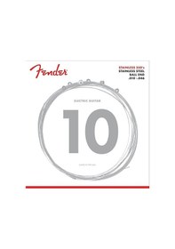 Resim Fender 0730350406 Stainless 350s Çelik Elektro Gitar Teli 10-46 350r Regular Set Uzun Ömürlü Parlaklık Ve Güçlü Manyetik Tepki 