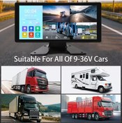 Resim OTODUNYAM 10 Inç 4k Görüntü 4'e Bölünebilir Ekran 4 Adet 4k Görüntü Kamera Ve Kayıt Özellikli Araç Monitörü 