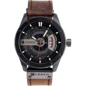 Resim Besthome1 Erkek Kol Saati, Curren 8301 Siyah Pu Deri İş Takvimi, Günlük Takvimli, Siyah Siyah 