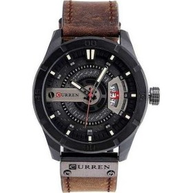 Resim Besthome1 Erkek Kol Saati, Curren 8301 Siyah Pu Deri İş Takvimi, Günlük Takvimli, Siyah Siyah 