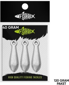 Resim Armut Olta Kurşunu - Dip Kurşunu - 40gr - 120gr Paket 