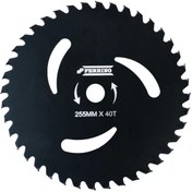 Resim Ferrino Motorlu Tırpan 3d Daire Elmas Bıçak Testere 255mm Siyah 