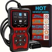 Resim 2024 Profesyonel V519 OBD2 Tarama Aracı - Profesyonel Kod Okuyucu ve Tarama Aracı, Gerçek Zamanlı Veri Teşhis Kodu Okuyucusu, Motor Hata Işıklarını Kontrol Etme ve Teşhis Kodu Okuma - USB ile Güçlendirilmiş, Mekanikçiler ve Araba Sahipleri için Mükemmel 