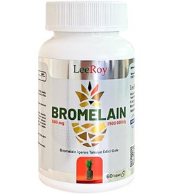 Resim Leeroy Bromelain 60 Tablet 