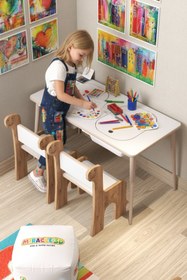 Resim MİRACLE 3D Çocuk Oyun Etkinlik Çalışma Masası Aktivite Masası 