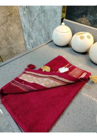 Resim Cherry Bordo El Havlusu Bordo 