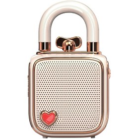 Resim Divoom LoveLock Mini Ses Kayıt Özellikli Taşınabilir Bluetooth Hoparlör 
