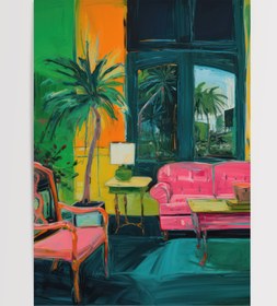 Resim Oturma Odası - 21x30 cm 