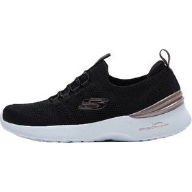 Resim Skechers Skech-air Dynamight-perfect S Kadın Spor Ayakkabı 149754 Bkrg Siyah 