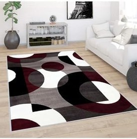 Resim Rovigo Home Dijital Baskı Yıkanabilir Kaymaz Taban Salon Halısı RVG0422 80x150 cm 