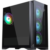 Resim Frısby FC-9450G Moro 750W 80+ Bronze 4x Rgb Fan Gamıng Kasa 