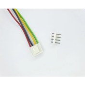 Resim Sanec 3,96mm Kilitli 4 Pin Kablolu Konnektör Takım 10cm - 1,00mm - Çift Taraflı 