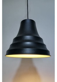 Resim Riolight Retro Siyah Içi Gold Tekli Metal Sarkıt Çap:23Cm (538286666) 