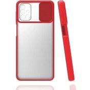 Resim Mobaxaksesuar Samsung Galaxy M31S Kılıf Kamera Kapatmalı Lensi Case 