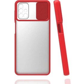 Resim Mobaxaksesuar Samsung Galaxy M31S Kılıf Kamera Kapatmalı Lensi Case 
