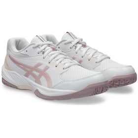 Resim Asics Gel-task 4 Kadın White/guava Voleybol Ayakkabısı 1072a106-105 White/guava 