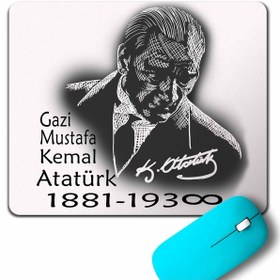 Resim Kendim Seçtim Gazi Mustafa Kemal Atatürk 1881 1938 1881-1938 Mouse Pad 