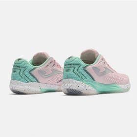 Resim Joma Trals2613ac Rapid Lady Sert Ve Toprak Kort Kadın Tenis Ayakkbısı - Pembe/yeşil 