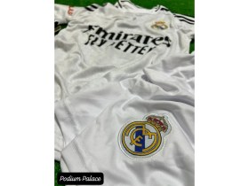 Resim 2024/25 Real Madrid Kylian Mbappe Beyaz 4lü Set Çocuk Forması (White)Zynn 