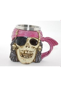 Resim Paslanmaz Çelik Korsan Kupa Bardak Alk2818 Çok Renkli 