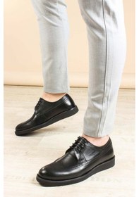 Resim Hakiki Deri Erkek Oxford Ayakkabı 822ma051 001 