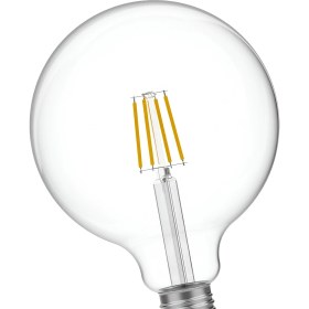 Resim Cata CT-4354 - 6W 3200K Günışığı | G-95 Glop LED Filament Rustik Ampul - E27 