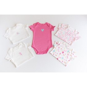 Resim BADESKA Mothercare Dbaby 5 Li Kısa Kol Cıtcıtlı Bady 
