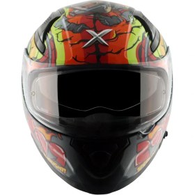 Resim Axor Apex/xbhb 299 Full Face Parlak Sarı Mavi (M/c) 