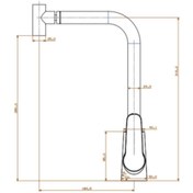 Resim Creavit Bevel Evye Bataryası Mafsallı Bv8645 