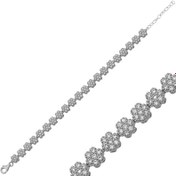 Resim Silver Flower Women's Bracelet 