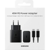 Resim Ziyapaşa Teknoloji Samsung 45W Pd Orjinal USB-C Süper Hızlı Şarj Cihazı Takımı (Samsung Türkiye Garantili) 