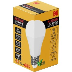 Resim Kodak Led Ampul 9 W Beyaz Işık 