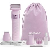 Resim Kadın Tıraş Makinesi, LED Işıklı, Elektrikli, Pembe, Rahat Kullanım 