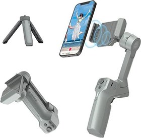 Resim MOZA Mini-MX 2 (MX2) Auto-Sense, ultra kompakt, katlanabilir, 3 eksenli gimbal stabilizatör, iPhone ve Android akıllı telefonlar için 