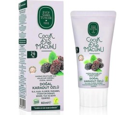 Resim Uravas Store Mey Ithalat® Doğal Karadut Özlü Diş Macunu 2-6 Yaş 60 ml 