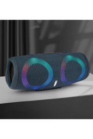 Resim BYRTECH Charge 5 RGB Led Işıklı Su Geçirmez Taşınabilir Bluetooth Hoparlör 