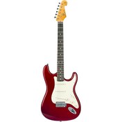 Resim SX Stratocaster Candy Apple Red Elektro Gitar 