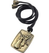 Resim Kafkas Folklorik Ipli Kolye Kırmızı 