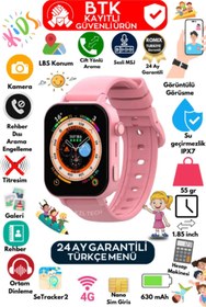 Resim Maybax Sim Kartlı Akıllı Çocuk Saati Romix 4G Konum Ortam Dinleme Arama Sesli Mesaj Görüntülü Görüşme 