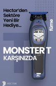 Resim Hector MONSTER T - Profesyonel Sıfırlama ve Sakal Kesim Makinesi - FÜME 